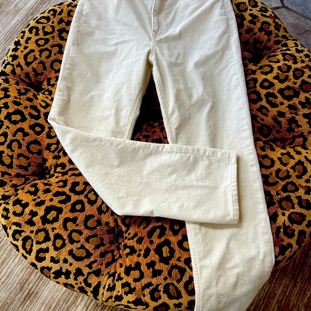 Club Monaco Ecru Cords size 29